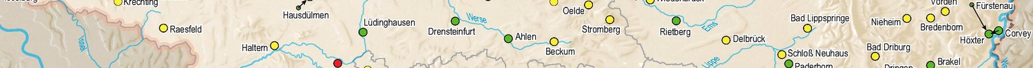 Städteatlas Übersichtskarte