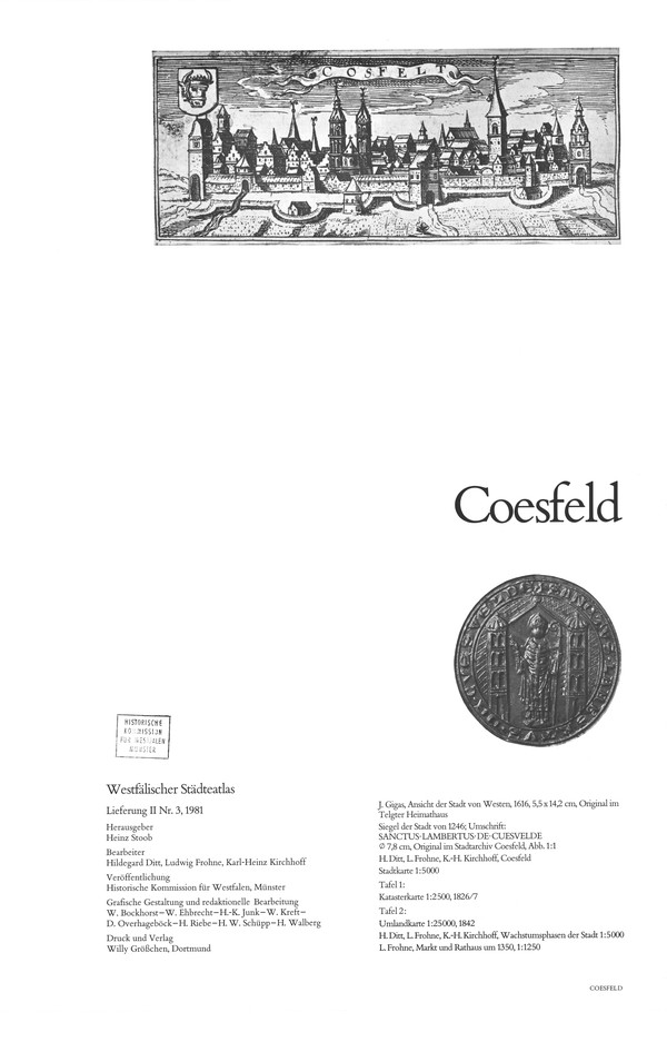 Titelseite Coesfeld