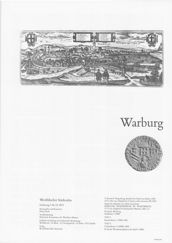 Titelseite Warburg