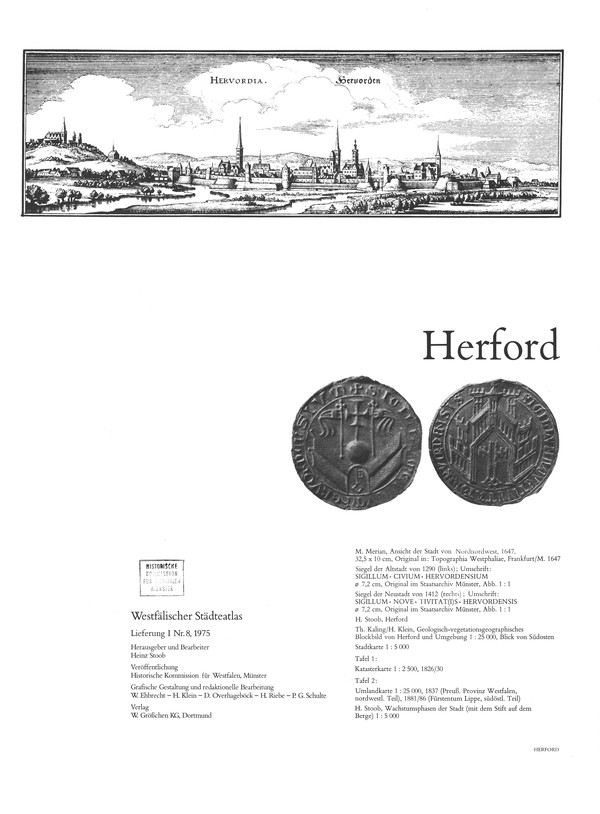 Titelseite Herford