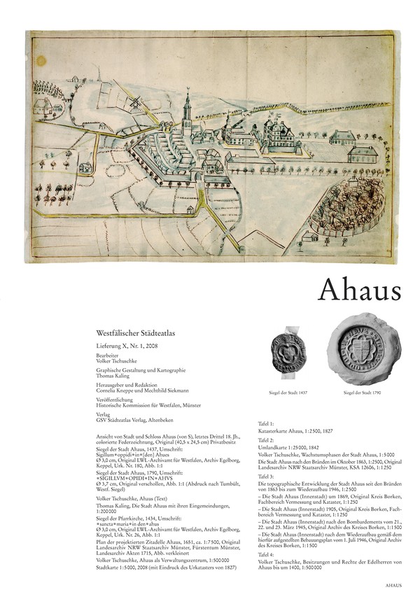 Titelseite Ahaus