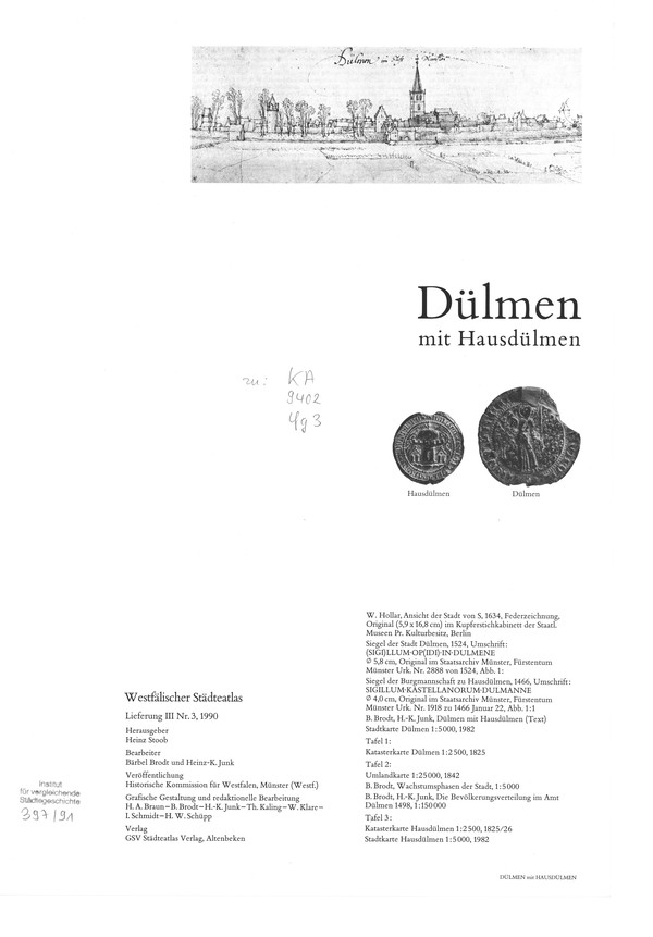 Titelseite Dülmen