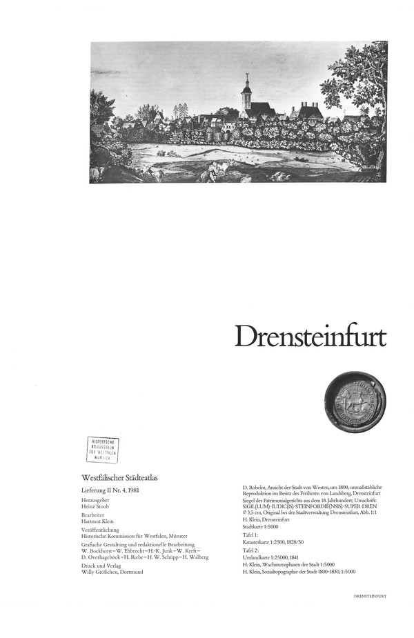 Titelseite Drensteinfurt