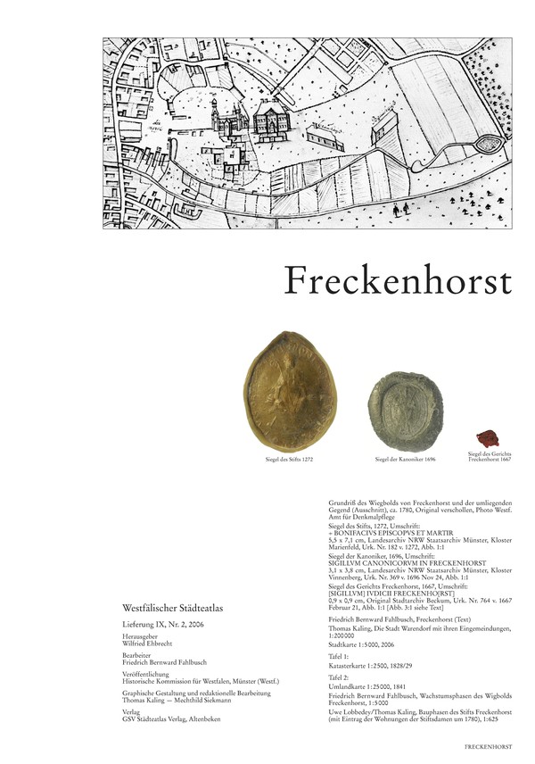Titelseite Freckenhorst
