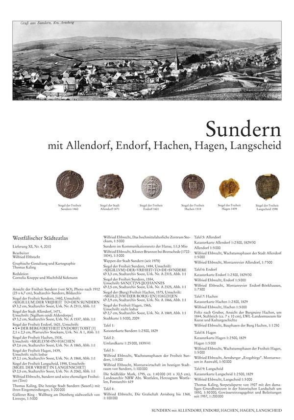 Titelseite Sundern