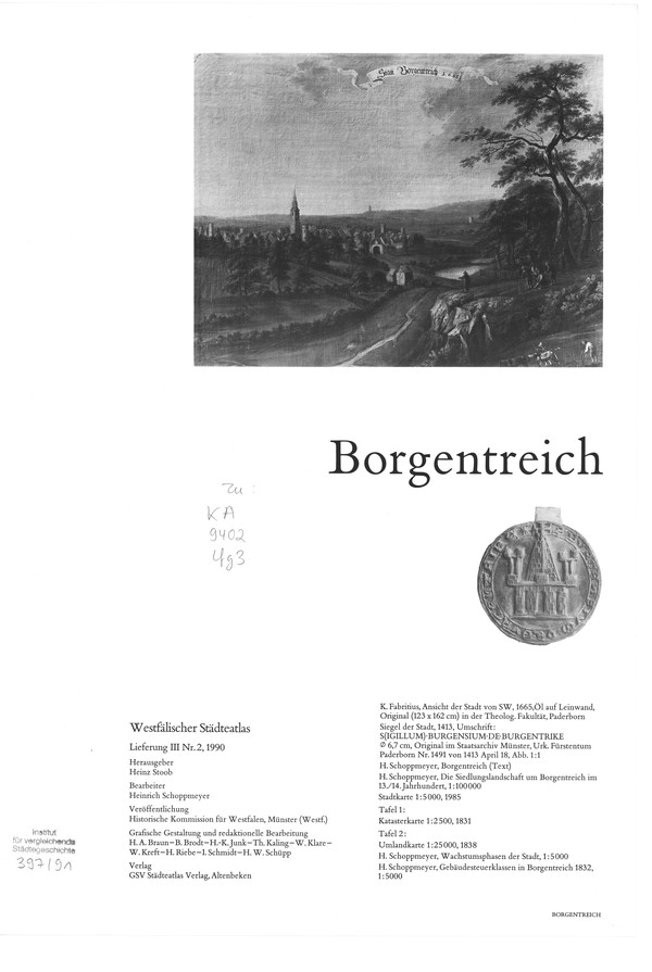 Titelseite Borgentreich