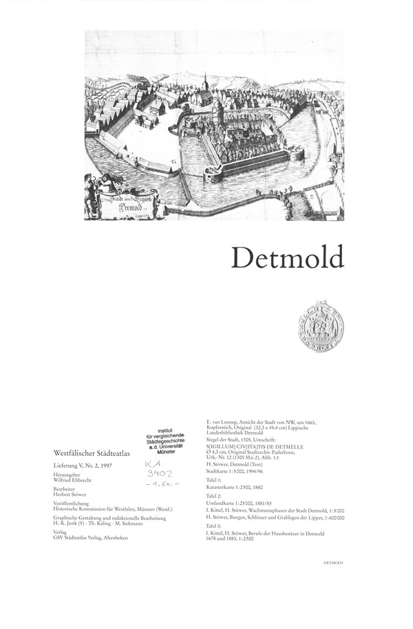 Titelseite Detmold