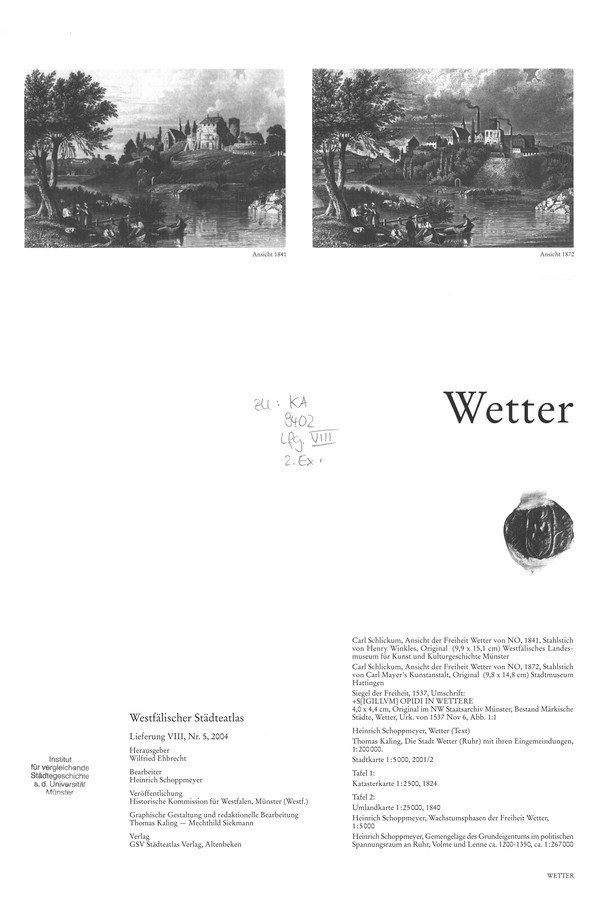 Titelseite Wetter