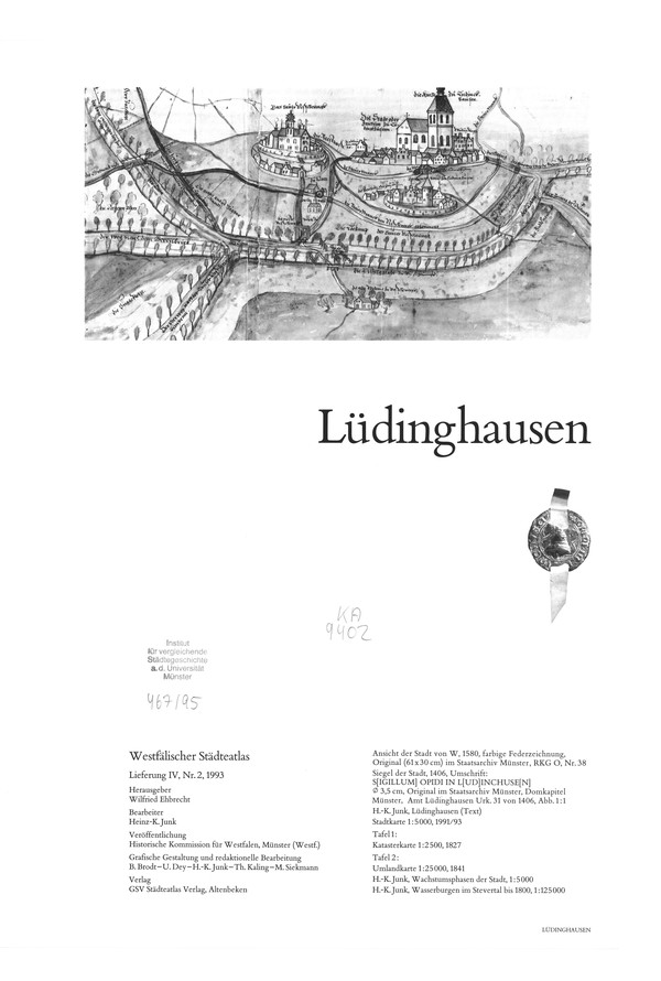 Titelseite Lüdinghausen