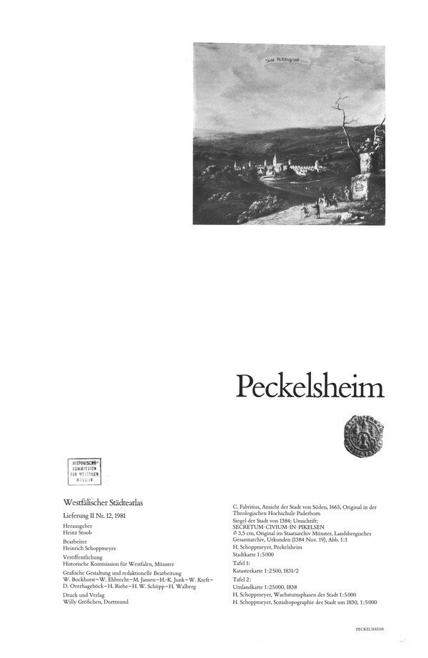 Titelseite Peckelsheim