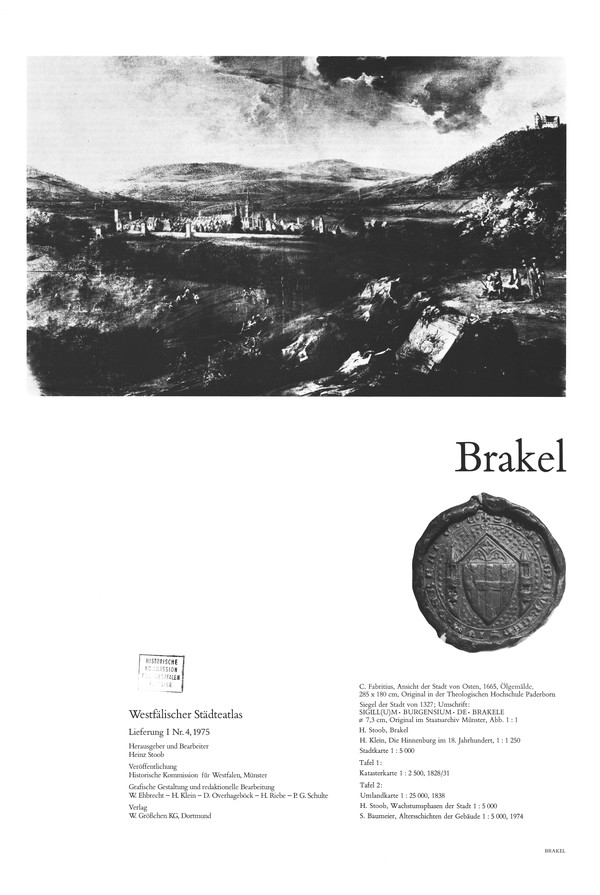 Titelseite Brakel