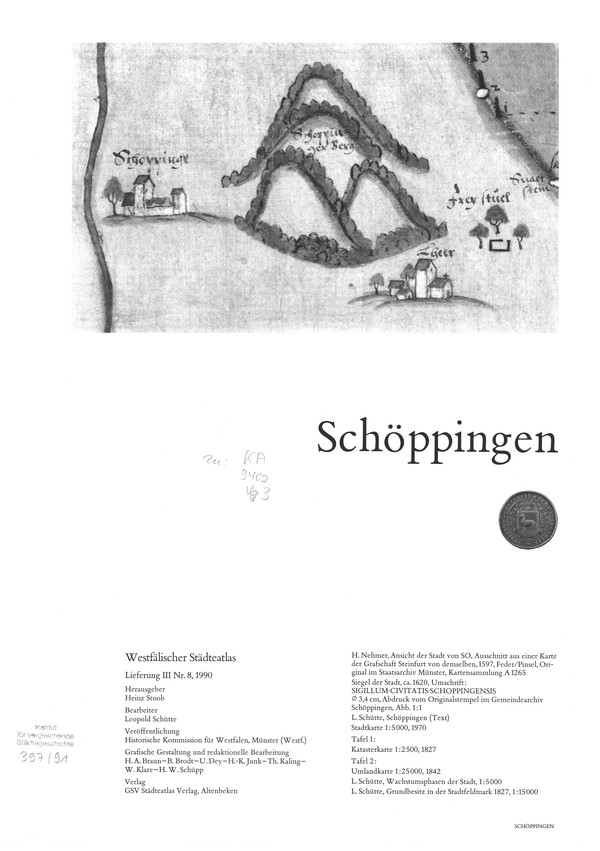 Titelseite Schöppingen