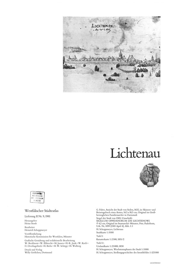 Titelseite Lichtenau