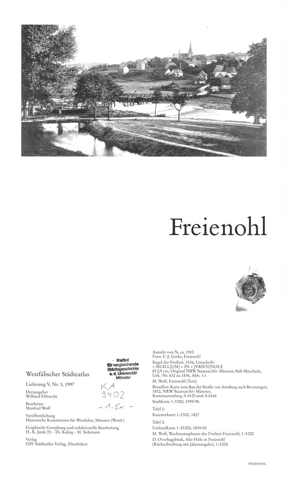 Titelseite Freienohl