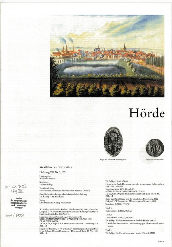Titelseite Hörde